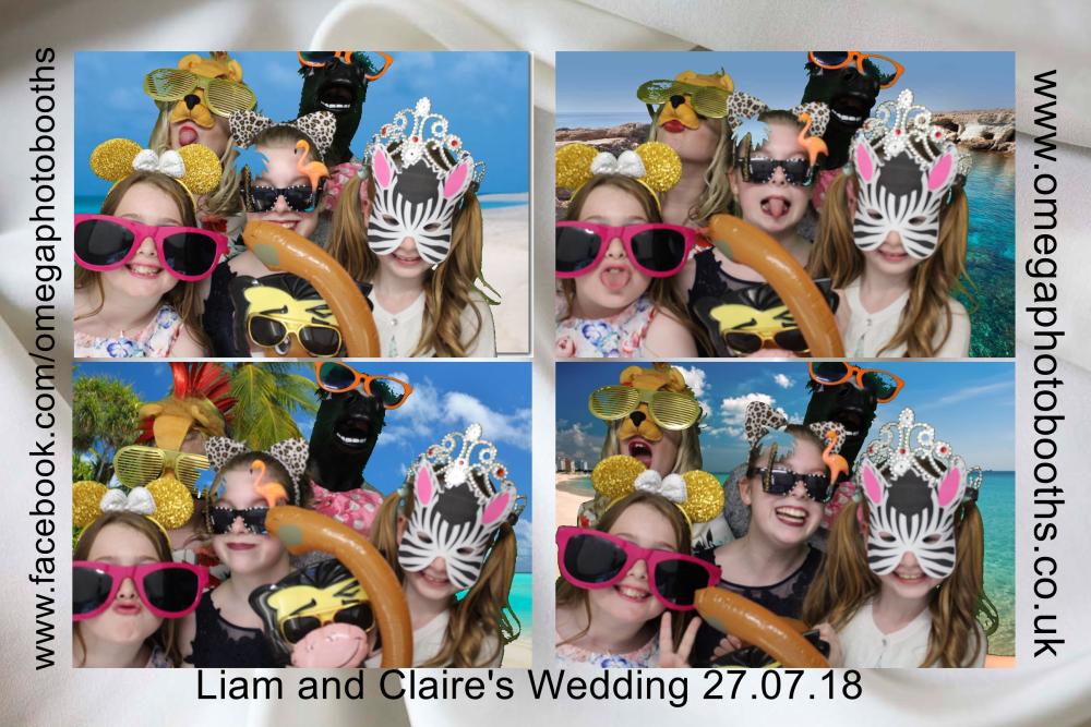 Liam & Claire's Wedding | View more photos from the event at gallery.omegaphotobooths.co.uk/u/Omega-Photobooths/Liam-Claires-Wedding